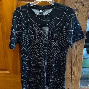 Into The AM Black Graphic Tee